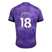 Liverpool Cody Gakpo #18 3rd trikot 2023-24 Kurzarm